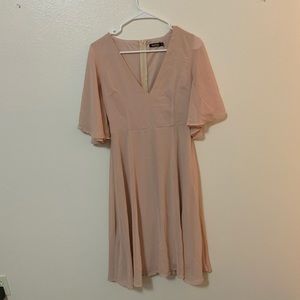 Blush pink dress
